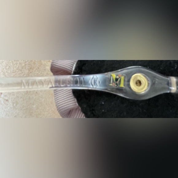 Silver Gray Maya Lulu Beaded Masquerade Woman’s Mask with Side Feather - Picture 5 of 5